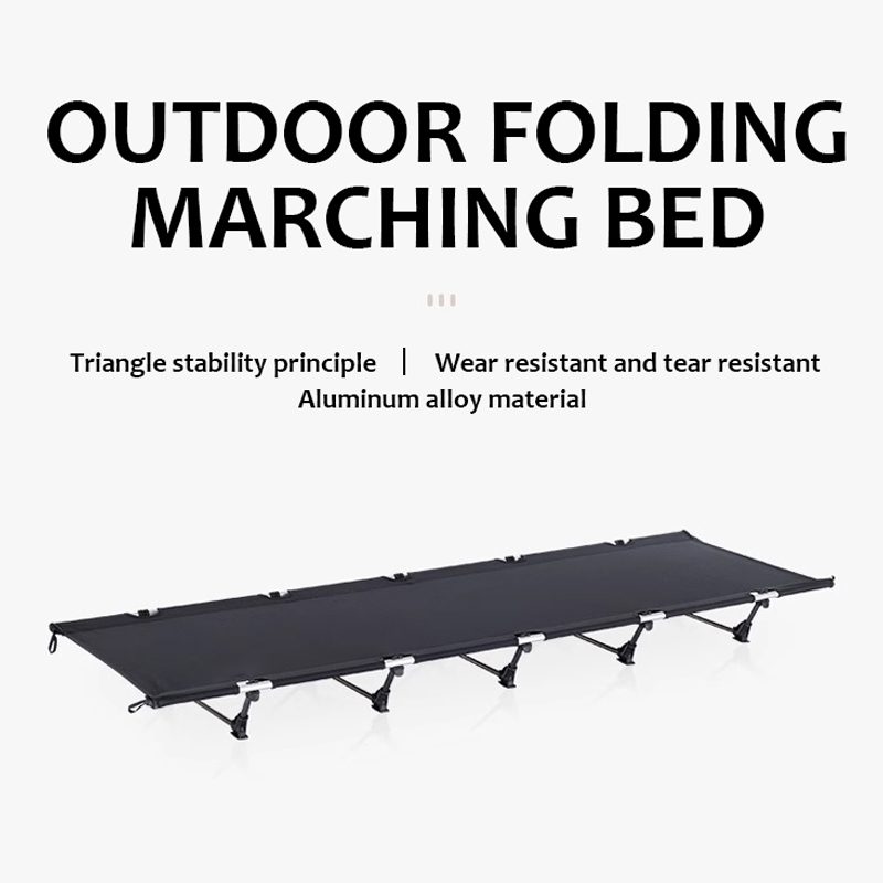 Outdoor Camping Cot - Outdoor Camping Portable Bed Adult Folding