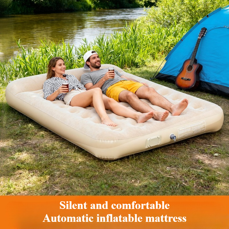 Camp Pillow Compressible - Automatic Inflatable Mattress Outdoor Home Camping