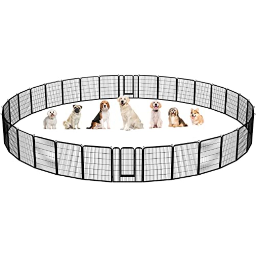 Outdoor Camping Dog Fence - Dog Playpen Outdoor 40 inch 32