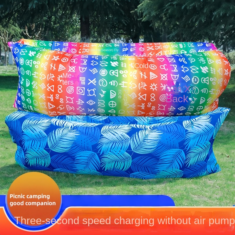 Bed Outdoor Camping - Outdoor Inflatable Sofa, Lazy Air Bed,