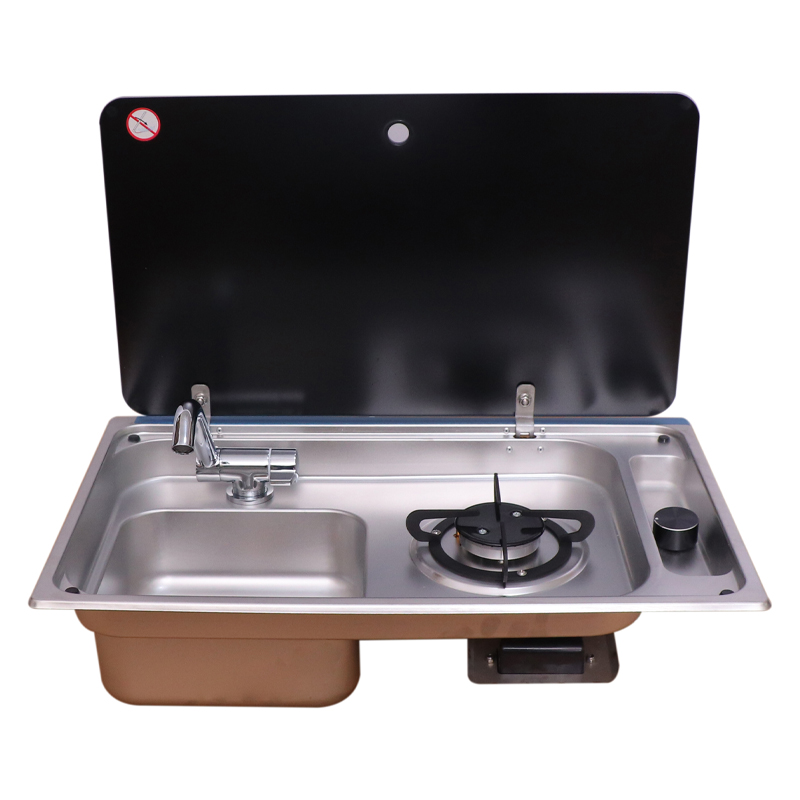 Outdoor Camping Stove - Universal RV Camping Sink Gas Stove,