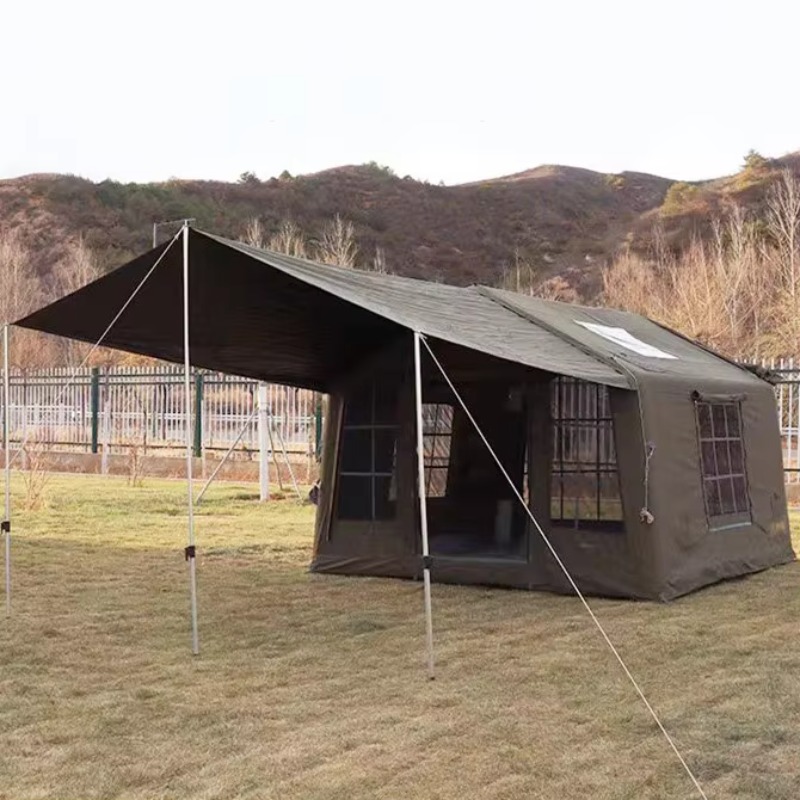 Outdoor Camping Inflatable Tent - 2026 9.0 Green Air Tent For