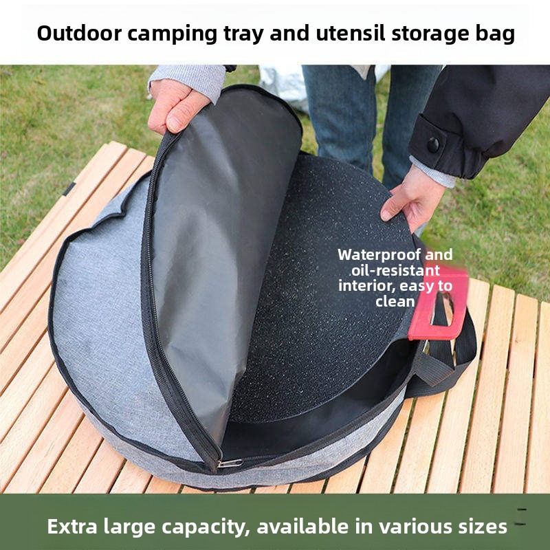 Outdoor Camping Brand - Outdoor Camping Tent Storage Bag round