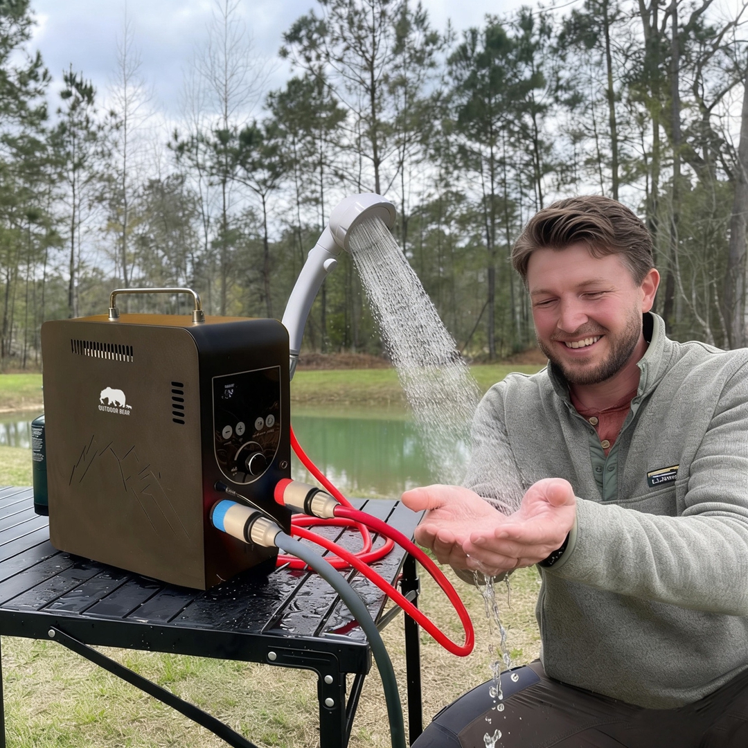 Outdoor Camping Water Heater - Outdoor Portable Gas Water Heater |