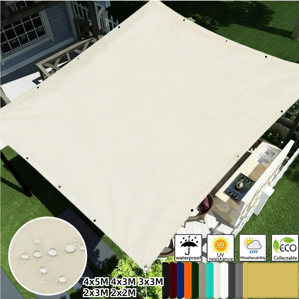 Outdoor Camping Tent Waterproof - Waterproof Shade Sail with Grommets Tent