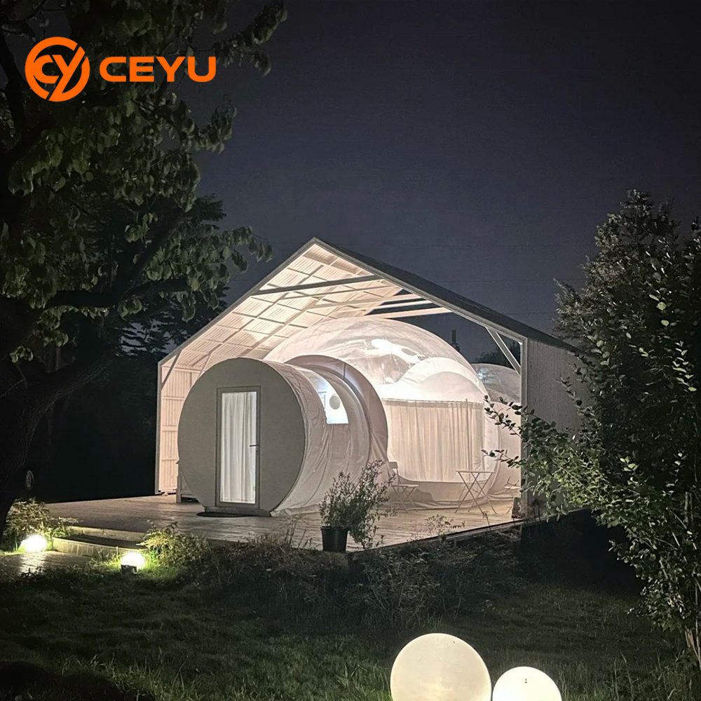 Outdoor Camping Inflatable Tent - Ceyu Dome Shape Christmas Clear PVC
