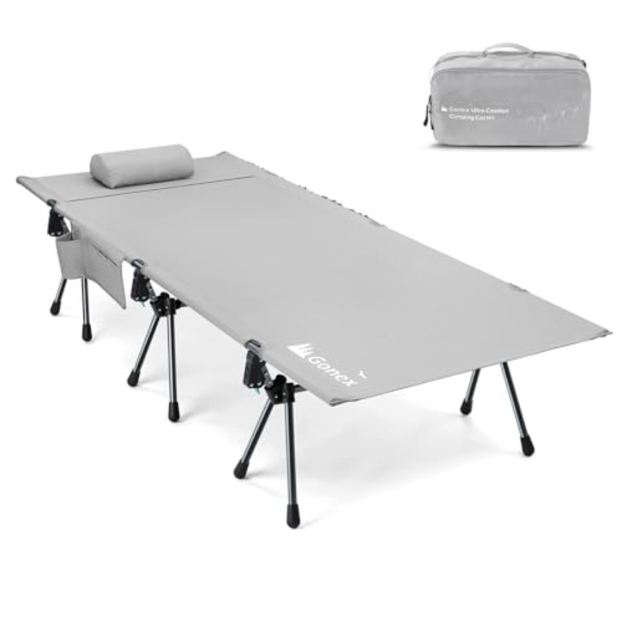 Outdoor Camping Cot - Camping cot for outdoor use, steel