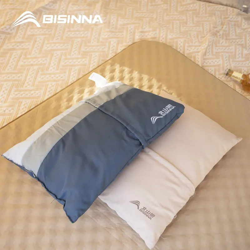 Camp Pillow Compressible - BISINNA Lightweight Outdoor Camping Pillow Ultralight