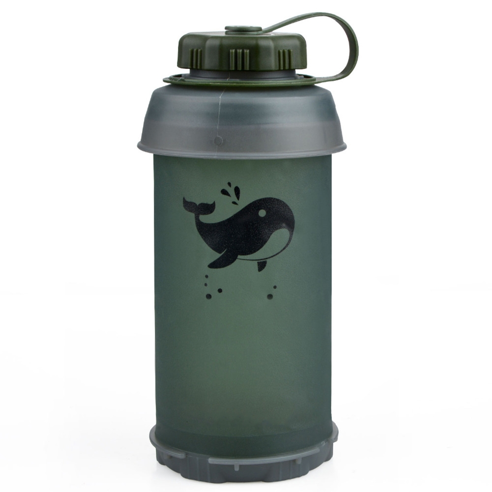 750ml Collapsible TPU Water Bo - مراجعة Outdoor Camping Kettle وسعره