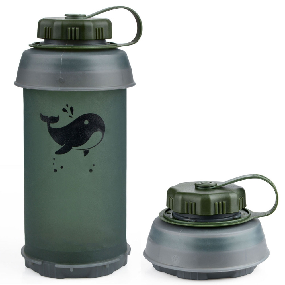 750ml Collapsible TPU Water Bo - مراجعة Outdoor Camping Kettle وسعره