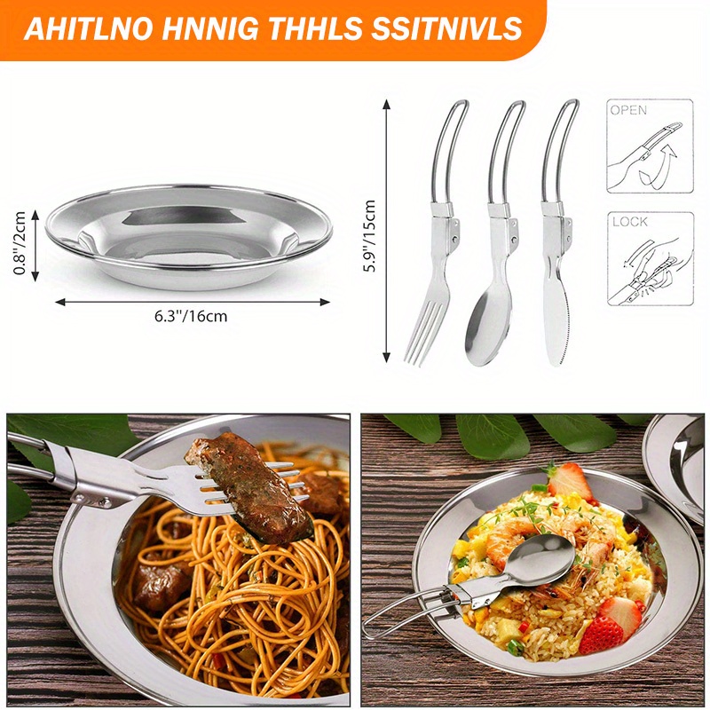 17pcs Camping Cookware Set, Po - مراجعة Outdoor Camping Kettle وسعره