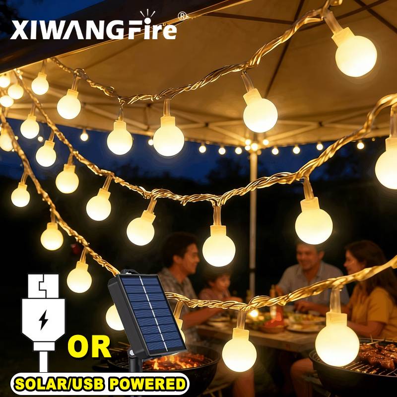 3-10M Solar/USB/Battery String - مراجعة Outdoor Camping Tent Waterproof وسعره