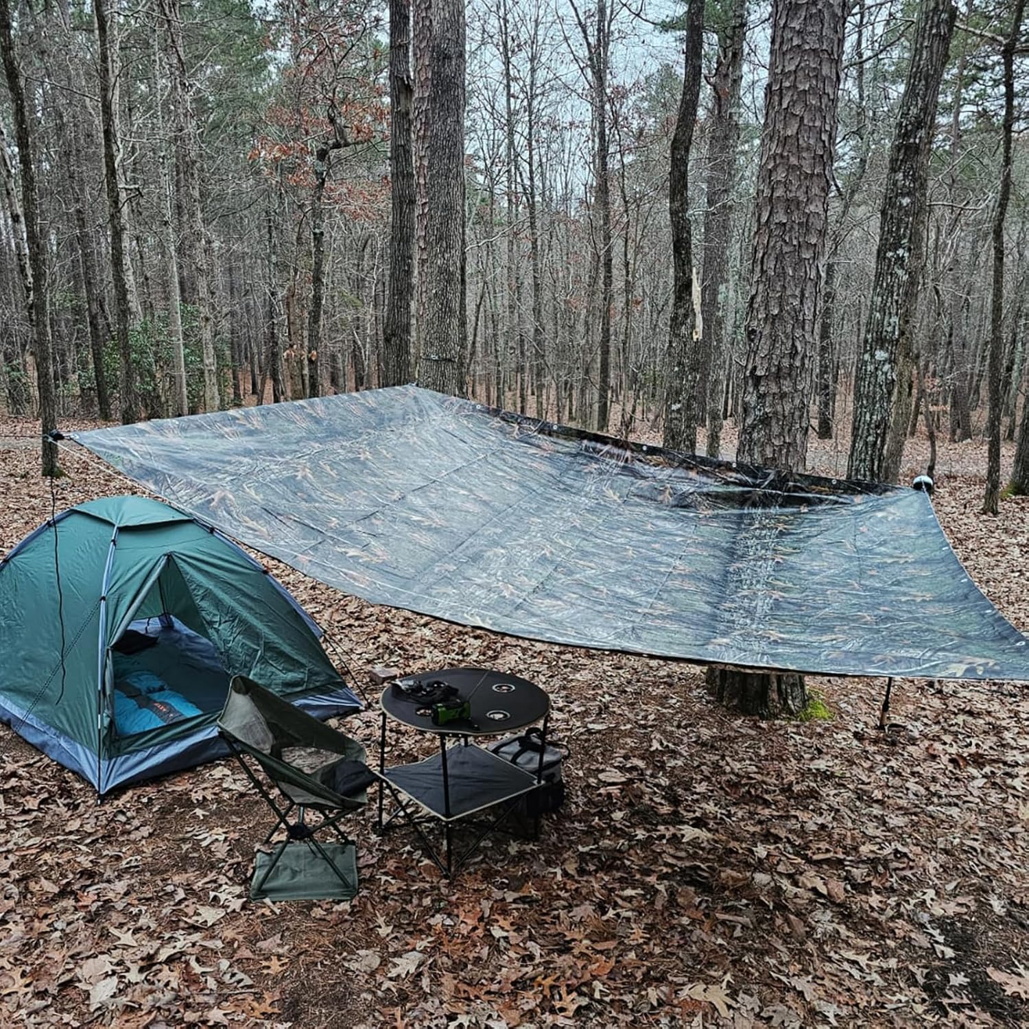 Heavy Duty 9 Mil Tarp Cover Wa - مراجعة Outdoor Camping Tent Waterproof وسعره