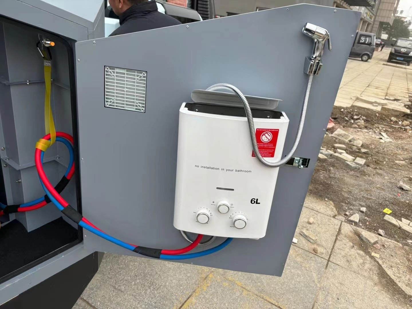 2026 new outdoor water heater  - مراجعة Outdoor Camping Water Heater وسعره