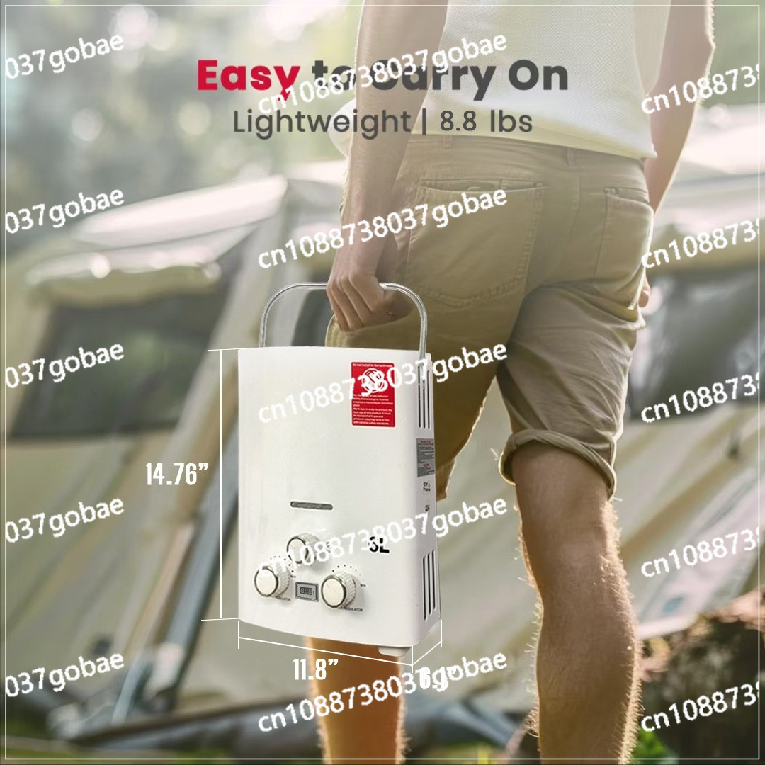 2026 new outdoor water heater  - مراجعة Outdoor Camping Water Heater وسعره