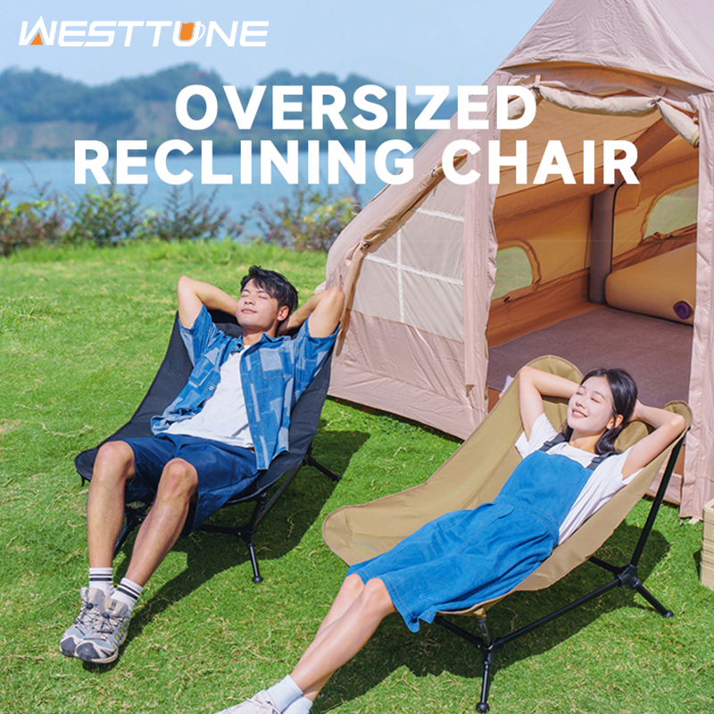 WESTTUNE Folding Lounger Chair - مراجعة Outdoor Oversized Camping Chair وسعره
