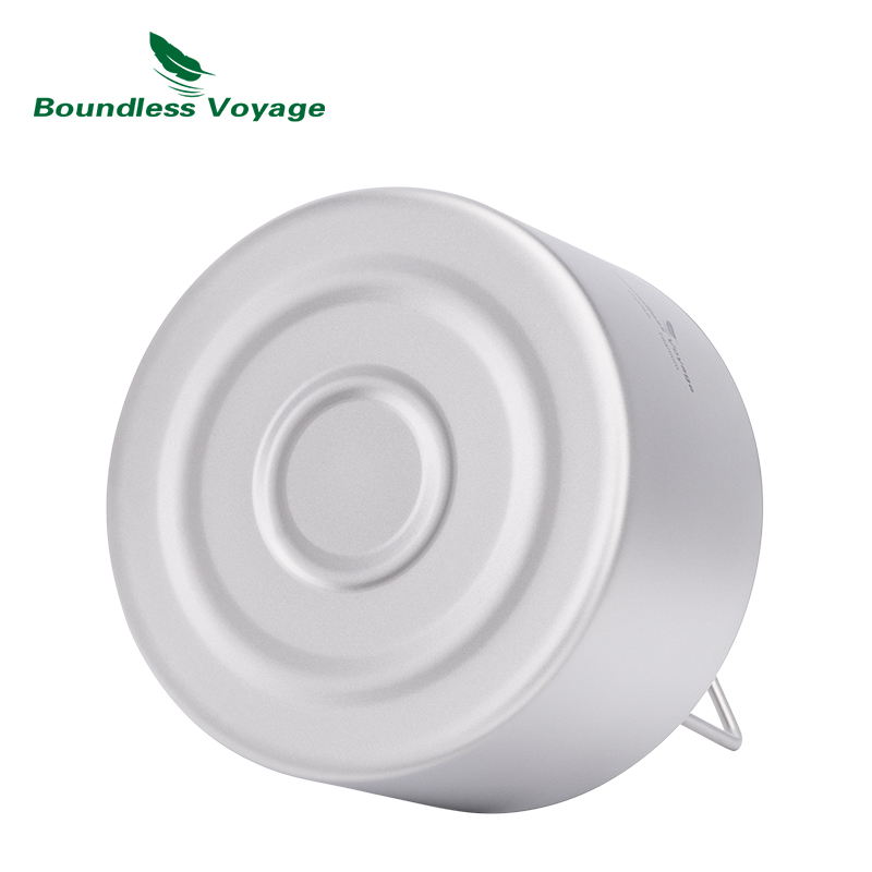 Boundless Voyage Titanium Kett - مراجعة Outdoor Camping Kettle وسعره