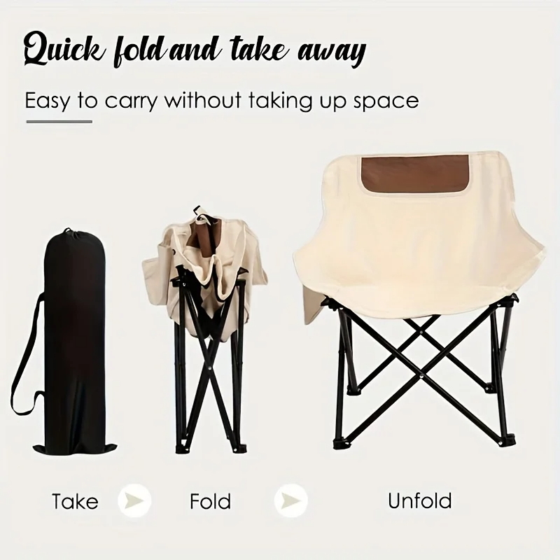 Oversized camping chair with s - مراجعة Outdoor Oversized Camping Chair وسعره