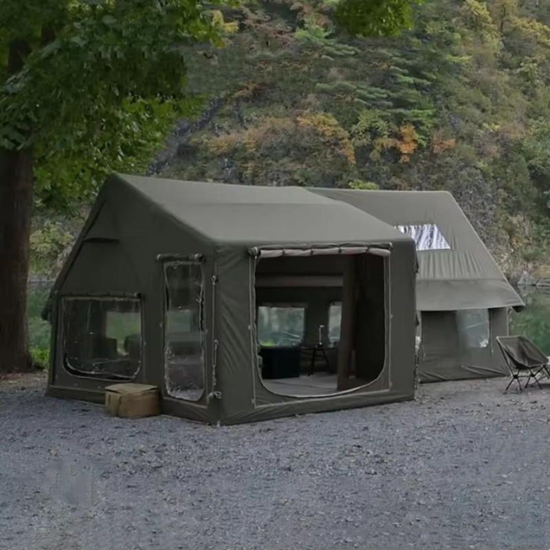 2025 Newest Factory Design Win - مراجعة Outdoor Camping Inflatable Tent وسعره