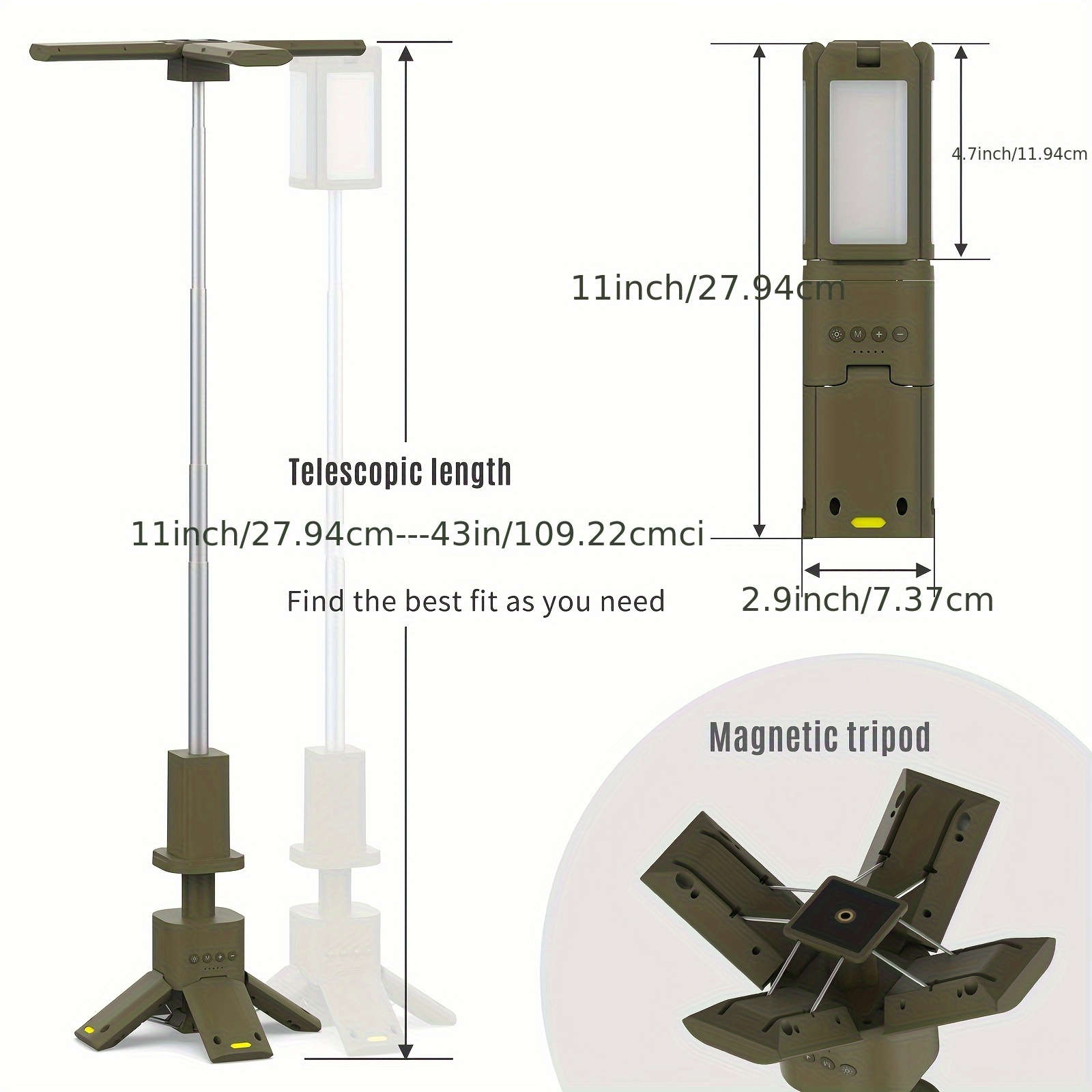 Camping Lantern, 14000mAh Rech - مراجعة Outdoor Camping Lantern وسعره