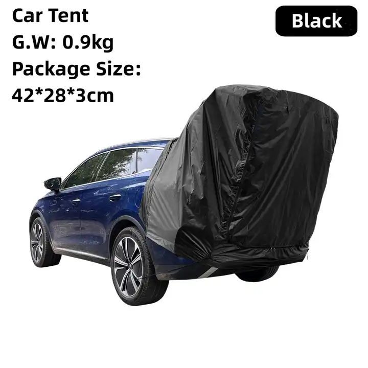 Outdoor Rainproof Canopy Roof  - مراجعة Outdoor Camping Car Tail Tent وسعره