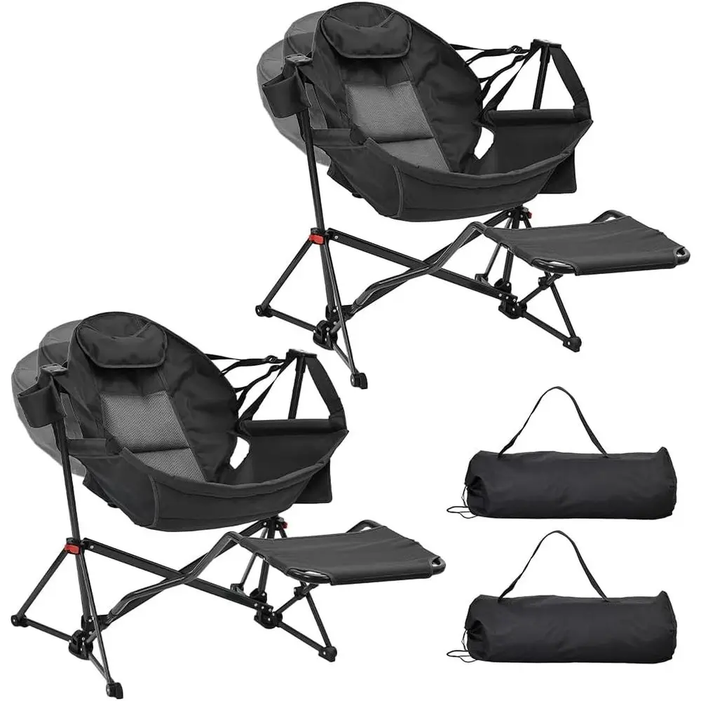 Portable Heavy-Duty Rocking Ha - مراجعة Outdoor Camping Hammock Chair وسعره