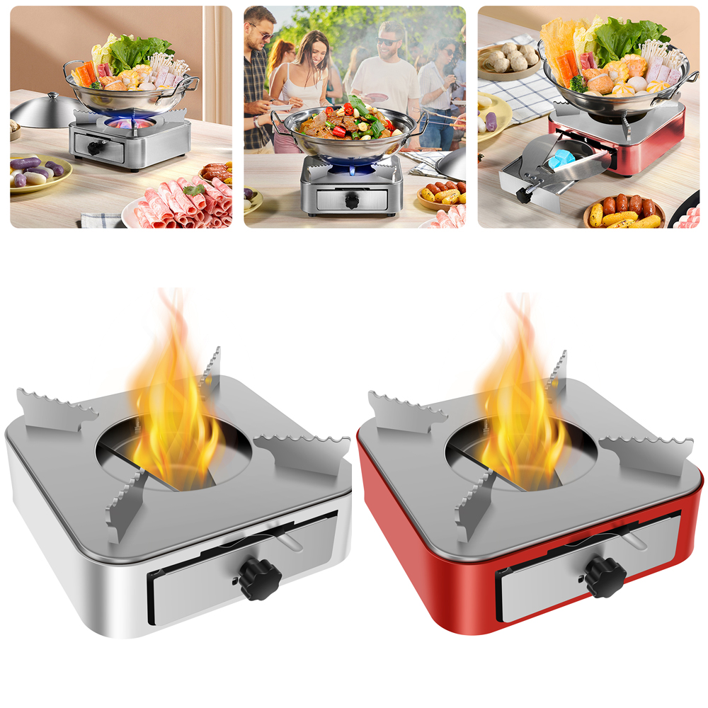 Portable Camping Stove Stainle - مراجعة Outdoor Camping Stove وسعره