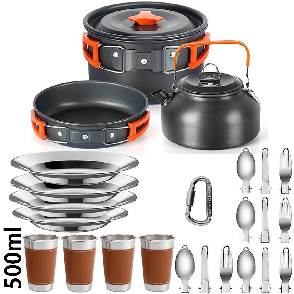 Outdoor camping cooker portabl - مراجعة Outdoor Camping Kettle وسعره