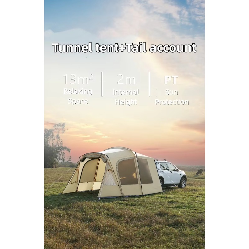Tent Factory Customized Outdoo - مراجعة Outdoor Camping Car Tail Tent وسعره