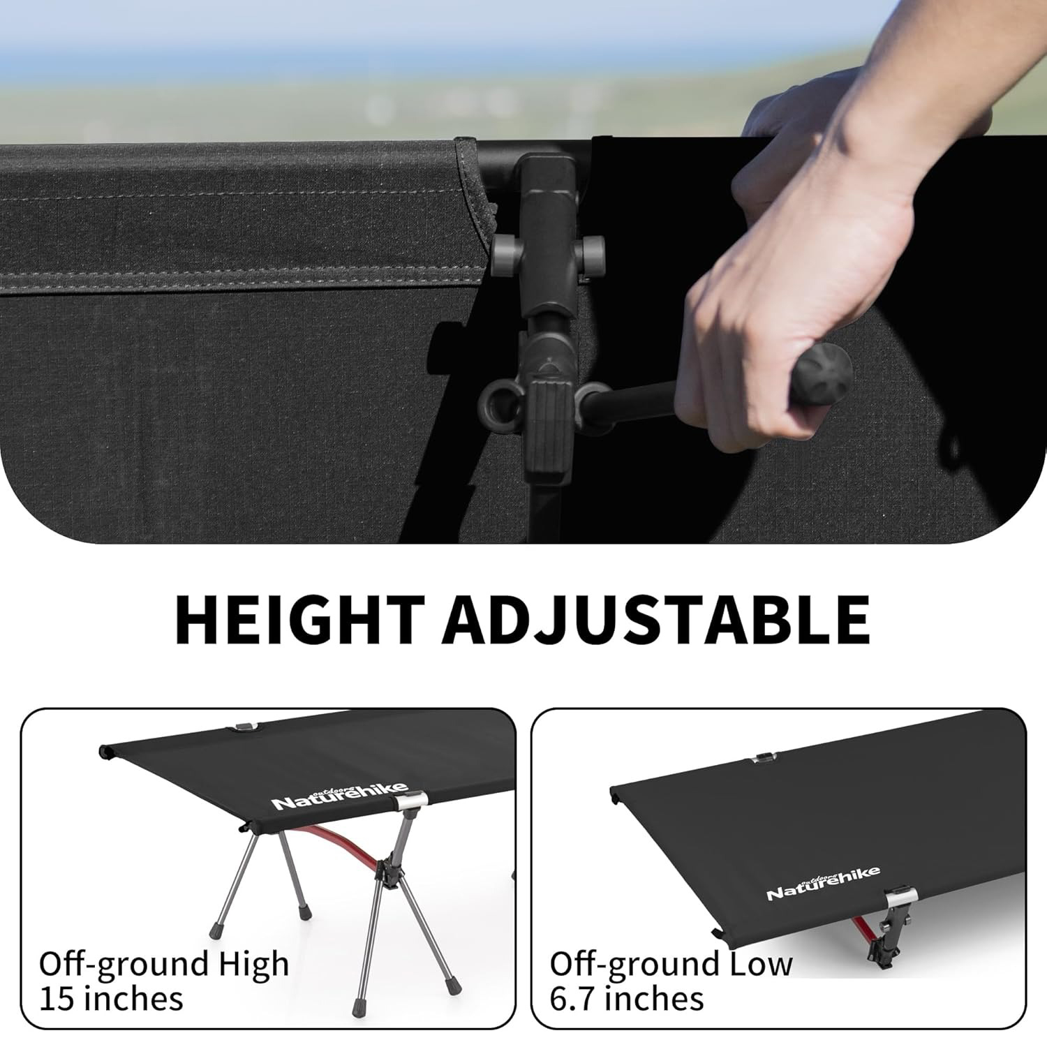 Naturehike Folding Camping Cot - مراجعة Outdoor Camping Cot وسعره