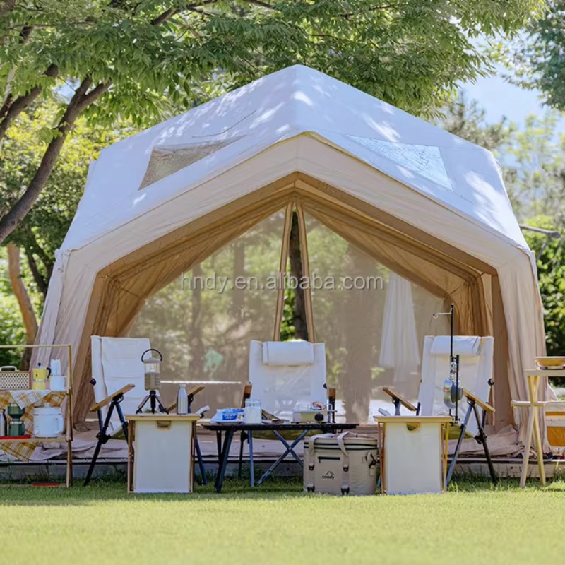 2025 Large Luxury 5 6 7 Person - مراجعة Outdoor Camping Inflatable Tent وسعره
