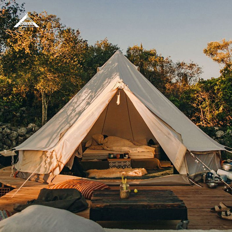 Outdoor Cotton Bell Tent No Ce - مراجعة Outdoor Yurt Camping وسعره