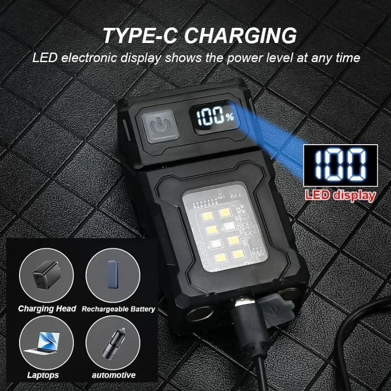 Mini LED Handheld Flashlights  - مراجعة Outdoor Camping Lantern وسعره