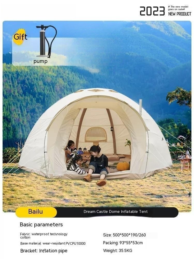 2025 Outdoor Luxury Yurt Tent  - مراجعة Outdoor Yurt Camping وسعره