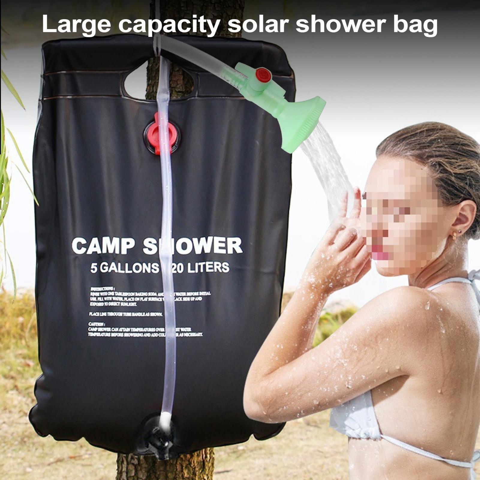 Outdoor Shower Bag Camping Wat - مراجعة Outdoor Camping Hot Water Shower وسعره