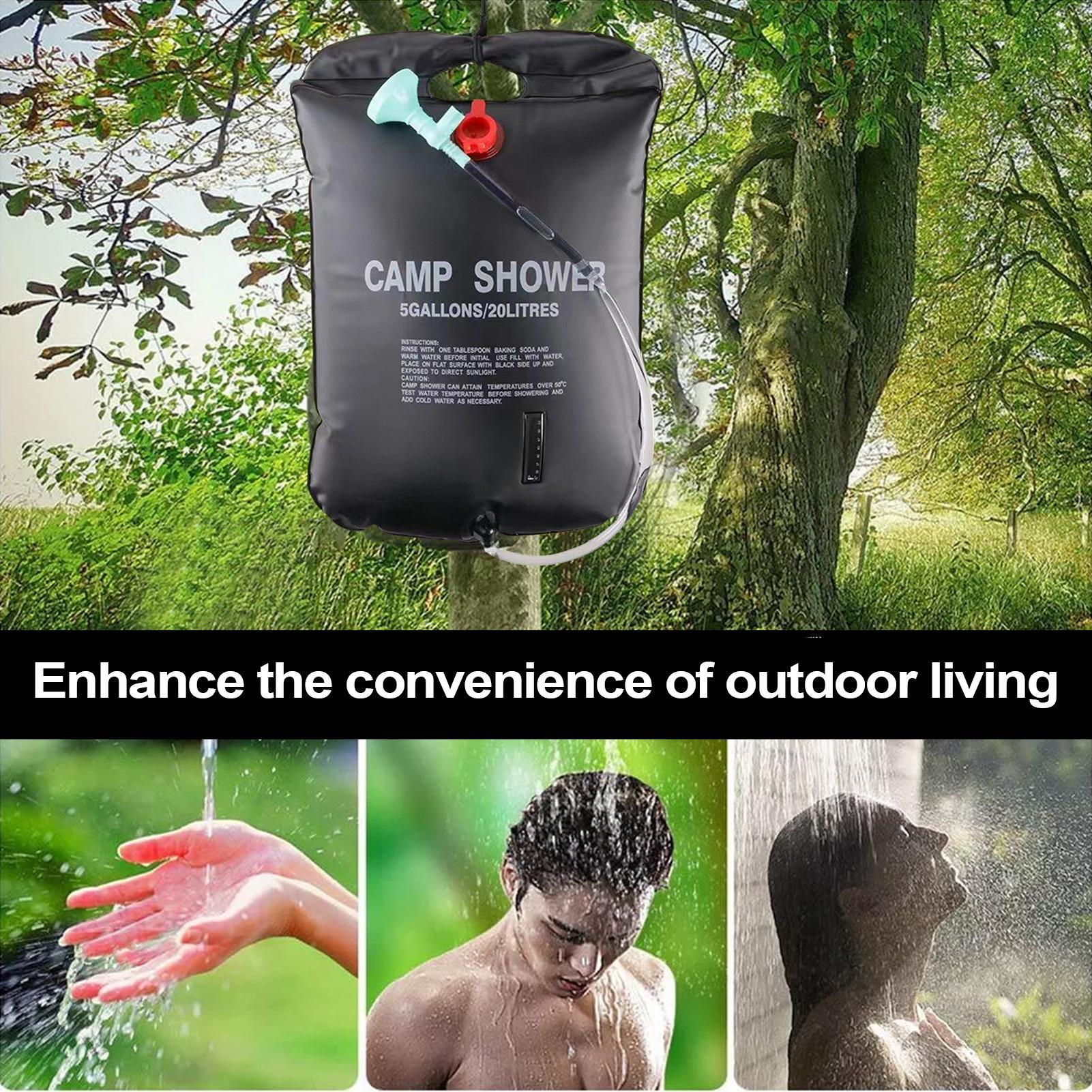Outdoor Shower Bag Camping Wat - مراجعة Outdoor Camping Hot Water Shower وسعره