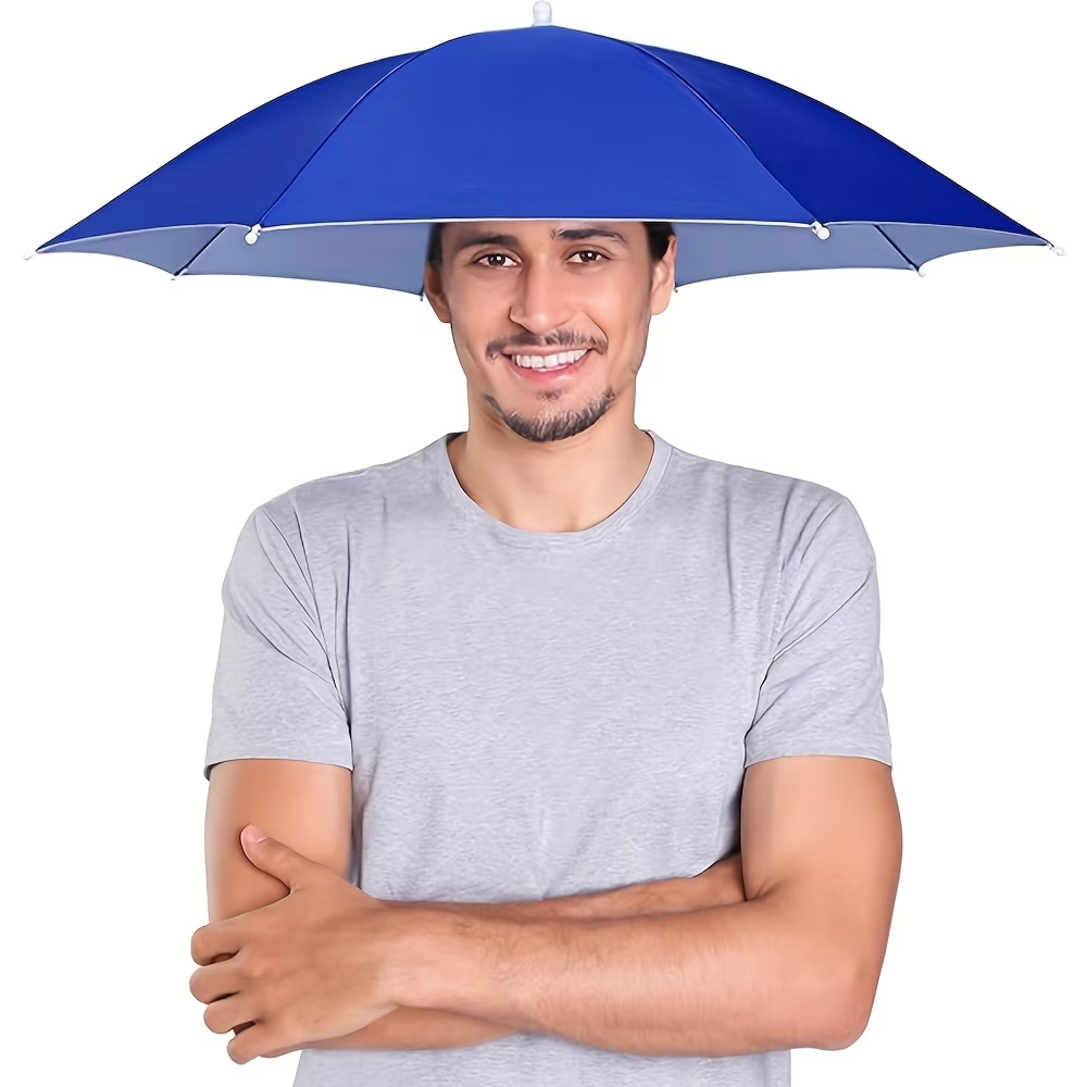 Elastic Headband Umbrella Hat, - مراجعة Outdoor Camping Hat وسعره