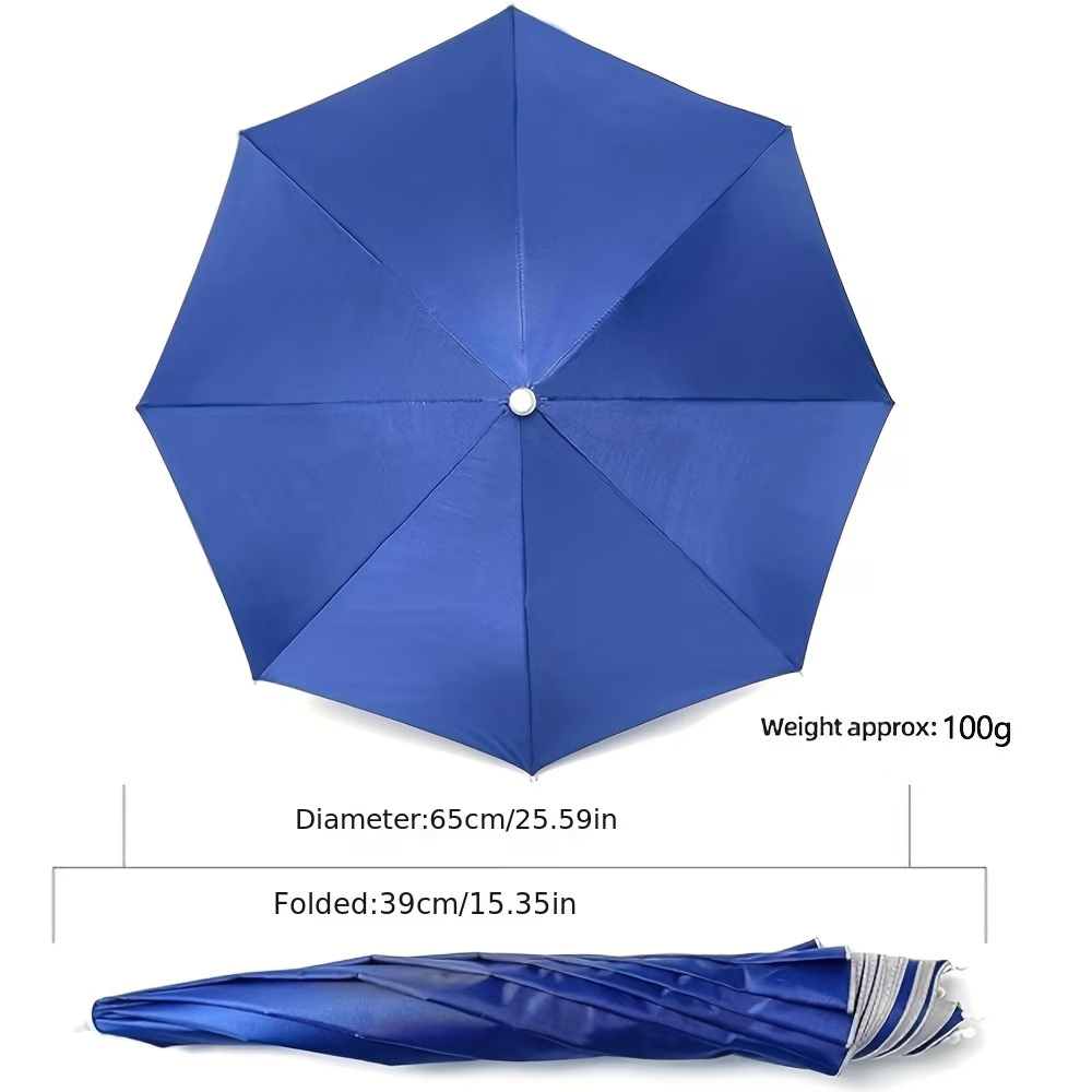 Elastic Headband Umbrella Hat, - مراجعة Outdoor Camping Hat وسعره