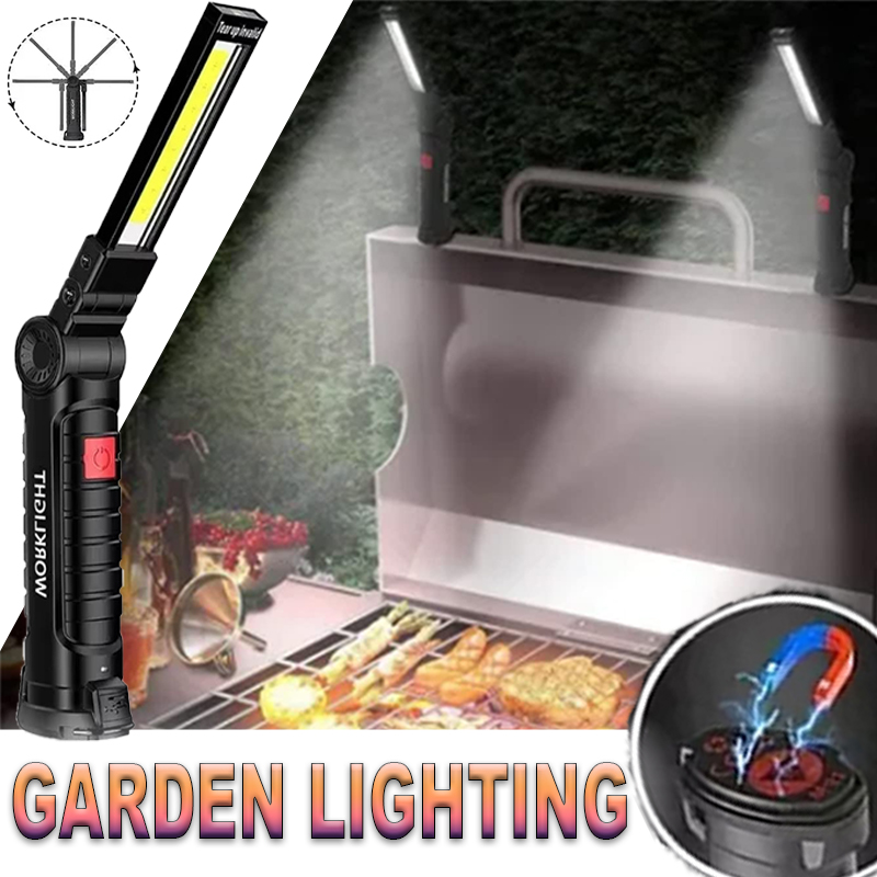 Portable LED Flashlight with M - مراجعة Outdoor Camping Lantern وسعره