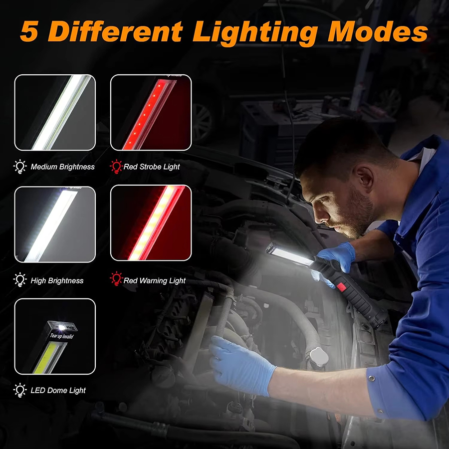 Portable LED Flashlight with M - مراجعة Outdoor Camping Lantern وسعره