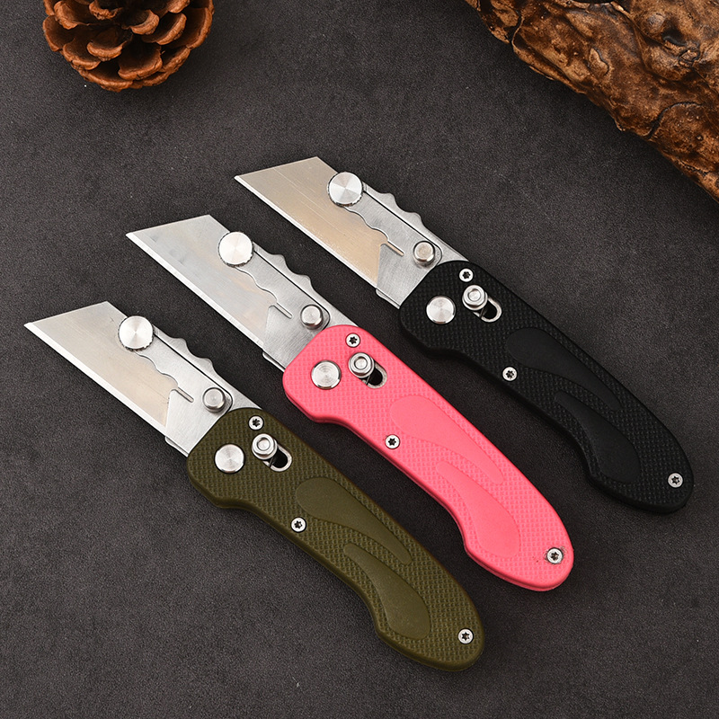 Folding Utility Knife Anti Sli - مراجعة Outdoor Camping Wallpaper وسعره