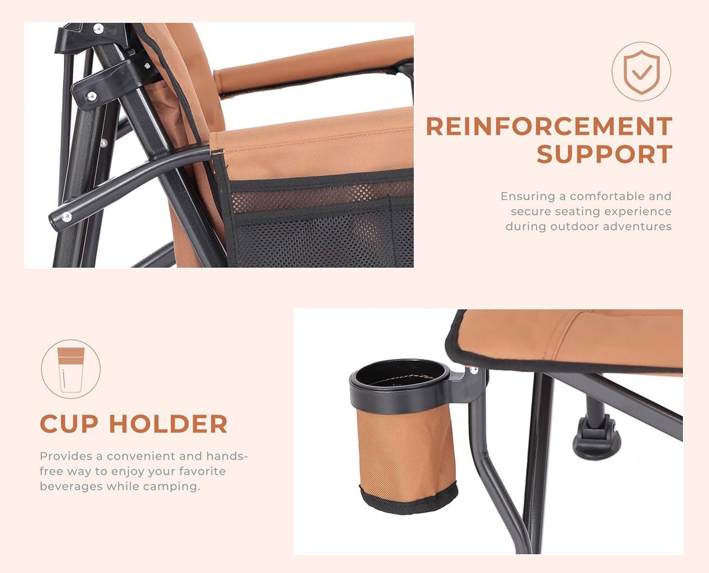 Custom High Quality Adjustable - مراجعة Quality Outdoor Camping Chairs وسعره