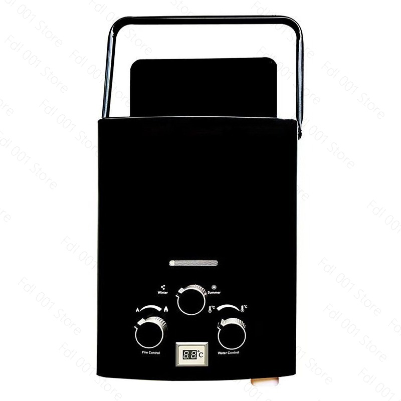 6L Portable Tankless Gas Water - مراجعة Outdoor Camping Water Heater وسعره