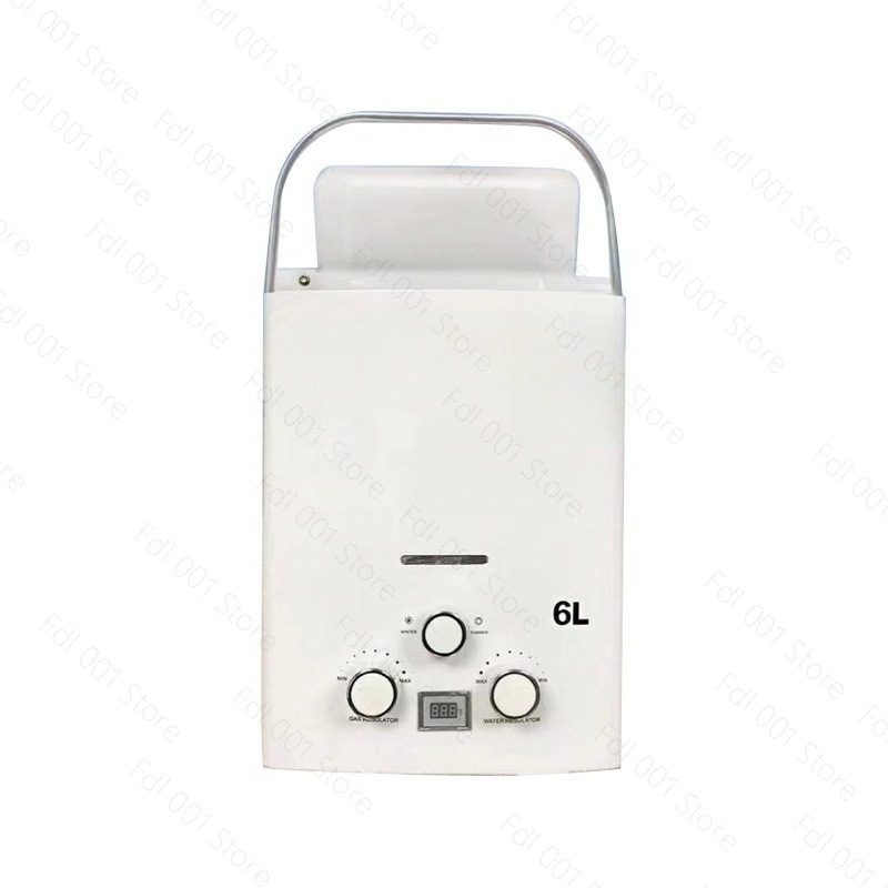 6L Portable Tankless Gas Water - مراجعة Outdoor Camping Water Heater وسعره