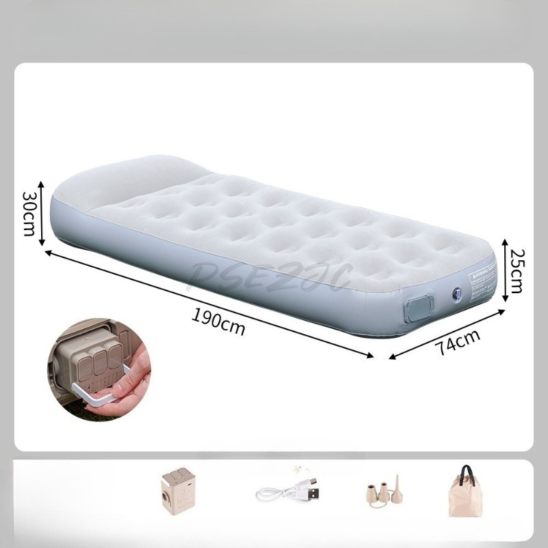 Automatic Inflatable Mattress  - مراجعة Camp Pillow Compressible وسعره