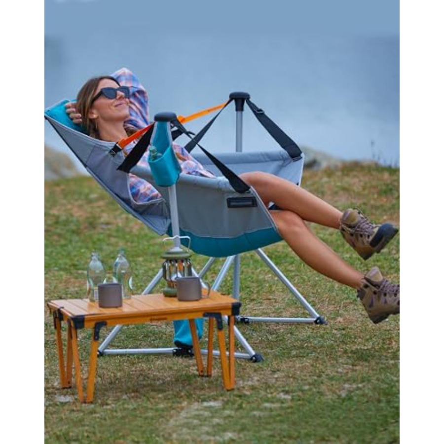 Hammock Camping Chair for Outd - مراجعة Outdoor Oversized Camping Chair وسعره