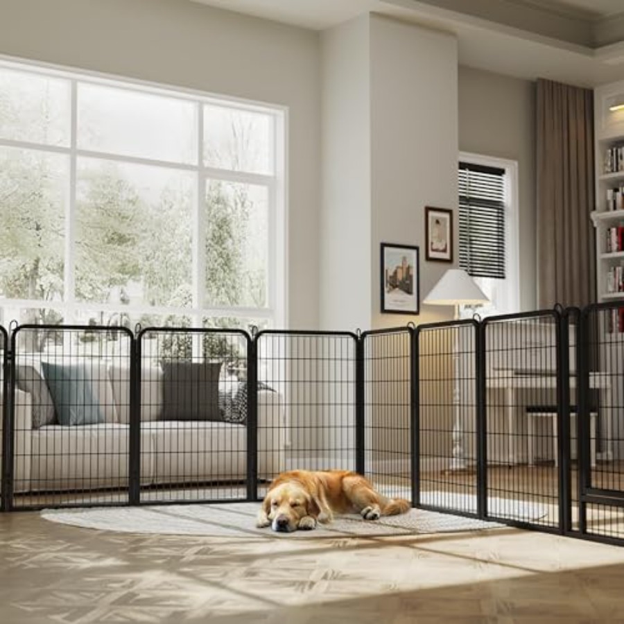 Dog Playpen Outdoor 40 inch 32 - مراجعة Outdoor Camping Dog Fence وسعره