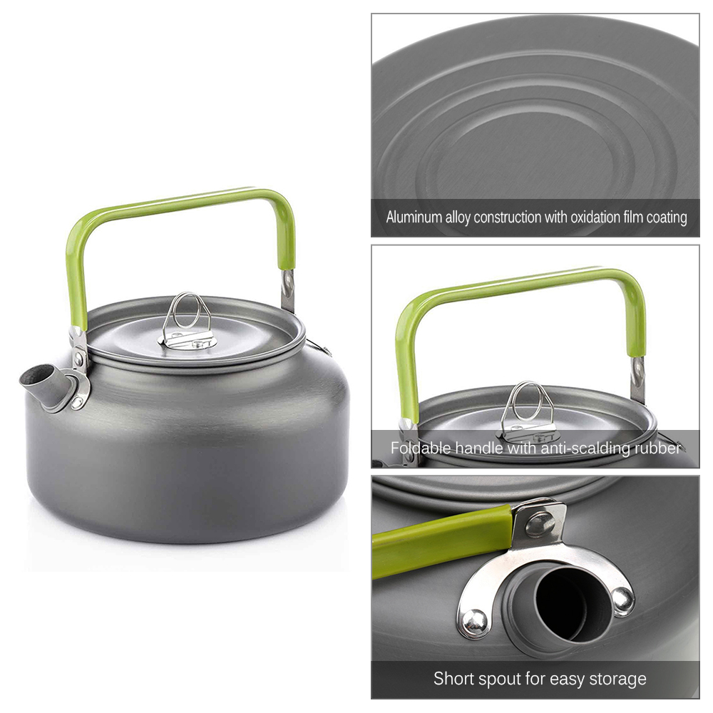 Portable Outdoor Water Kettle  - مراجعة Outdoor Camping Kettle وسعره