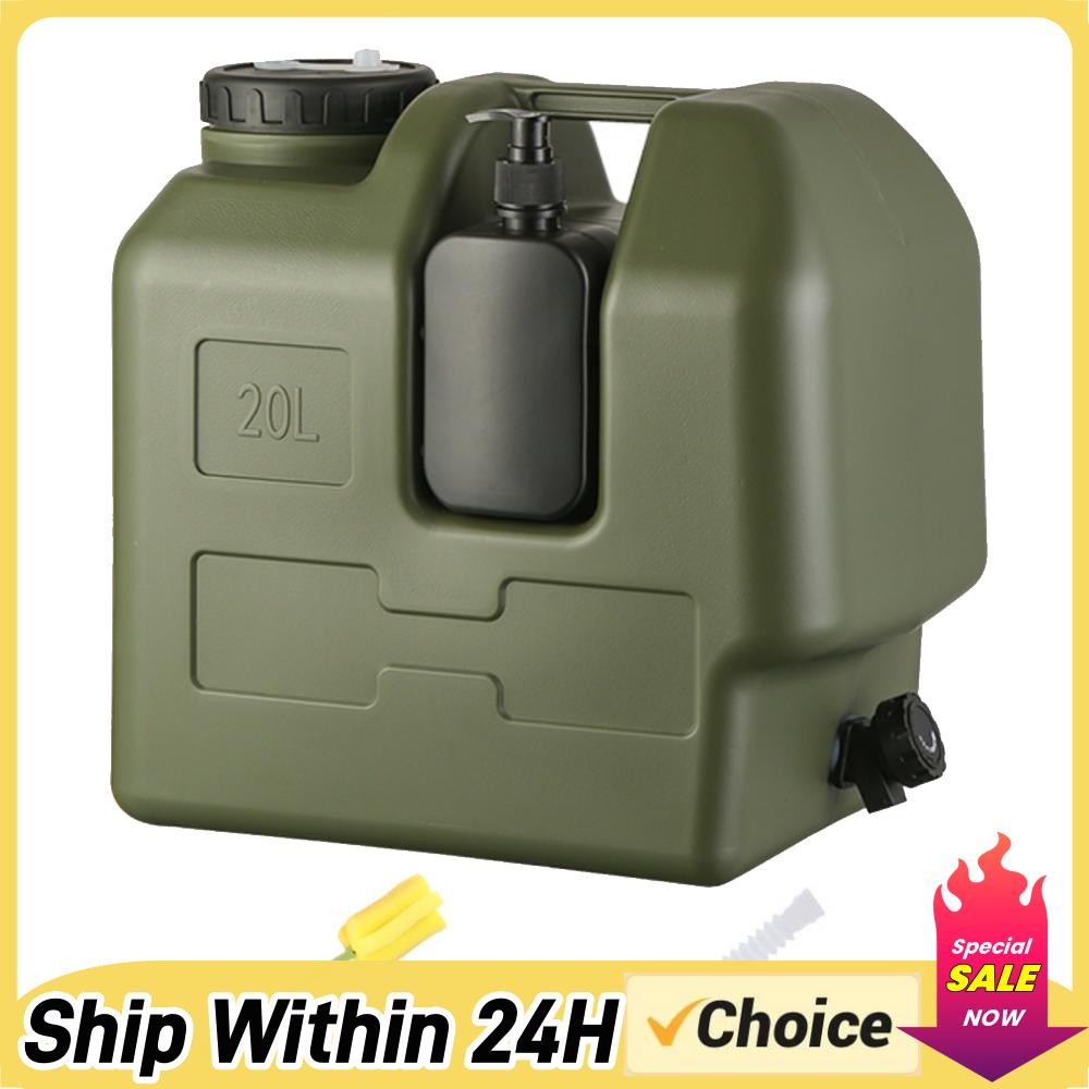 15/20L Portable Camping Water  - مراجعة Outdoor Camping Kettle وسعره