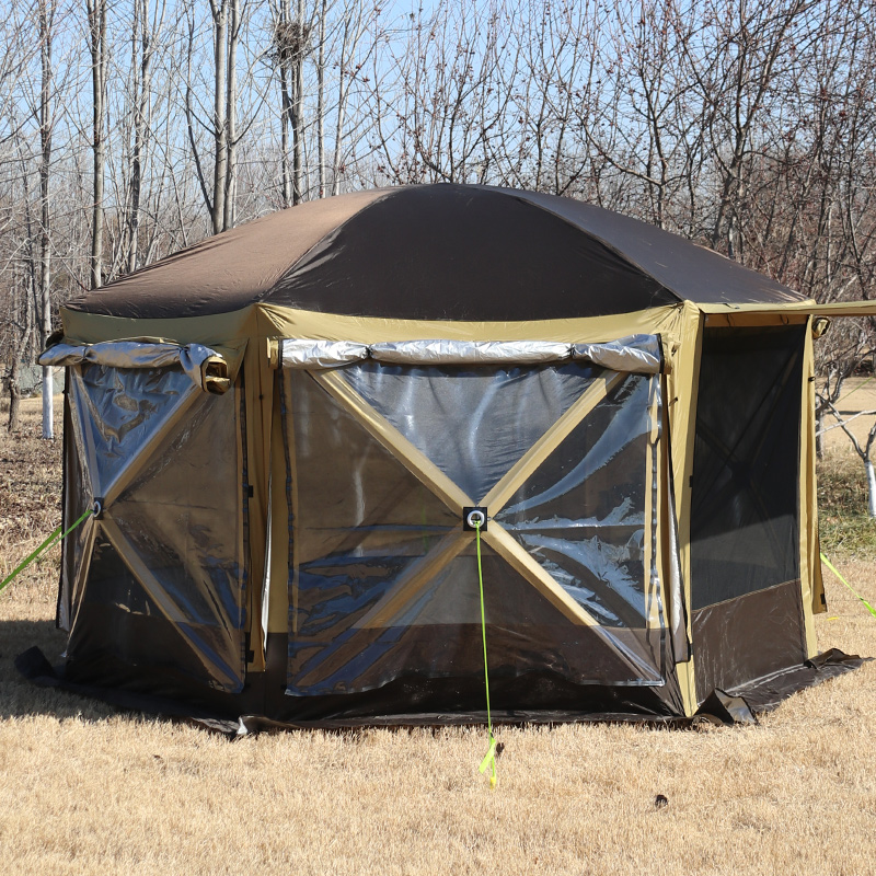 RV Self-driving Tours, Hexagon - مراجعة Outdoor Yurt Camping وسعره